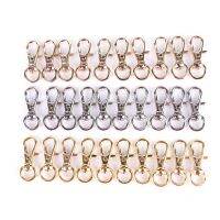 10Pcs Mini Rotatable Buckle Hook Lobster Key Chain Metal HIgh Quality Carabiner For Bag Parts amp; Accessories