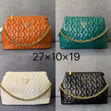 Buy GUESS Black & Beige Leopard Print Shoulder Bag - Handbags for Women  1668082 | Myntra