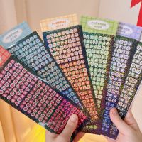 สติ๊กเกอร์เงาตกแต่งวัสดุโพลารอยด์ DIY Diary Letter Sticker