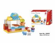 HCMĐỒ CHƠI SMONEO LEGO - BỘ ĐỒ CHƠI LẮP GHÉP CỬA HÀNG BÁNH NGỌT 33 TRI TIẾT