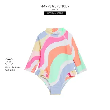 Rainbow sales swimming suit