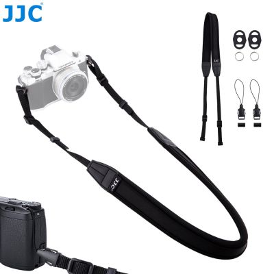 JJC Neoprene Soft Neck Strap Sholder Strap Sling Belt for Canon Nikon Sony Fuji Fujifilm Olympus Mirrorless Camera Accessories