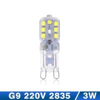 โคมไฟ Led G9 Ynl Bombillas 3W 220V หลอดไฟ Led Smd 2835 14Leds ไฟ G9สปอตไลท์30W ฮาโลเจนโคมไฟ Led Lampada