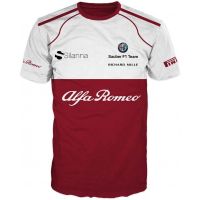 เสื้อยืด 3D Alfa Romeo Sauber F1 ทีมมอเตอร์สปอร์ต