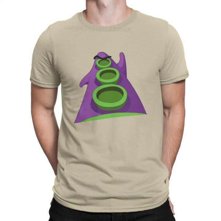 day-of-the-tentacle-game-promotion-t-shirt-for-men-merchandise-camisas-pure-cotton-t-shirts-male-custom-fathers-day-gifts-tee