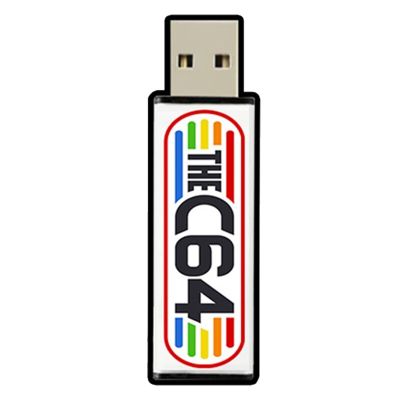 แท่งสายชาร์จUSB สำรองสำหรับ C64คอนโซลเกมย้อนยุคมินิปลั๊กแอนด์เพลย์ USB Stick ดิสก์เกม U Disk พร้อมเกม5370