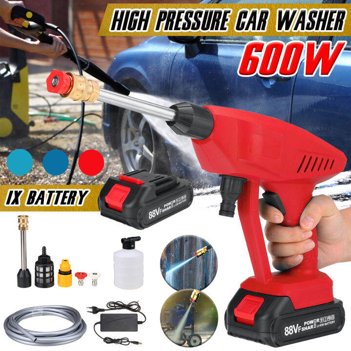 Cordless 600W 24V High Pressure Car Washer Electric Sprayer Foam