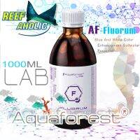 Reef-Aholic Aquaforest Fluorum Lab 1L ฟลูโอรั่ม เพื่อสนับสนุนความสมบูรณ์ของระบบตู้ปลาทะเล ช่วยเรื่องสี ฟ้า ขาว วาว วับ วุ้ง วิ้ง