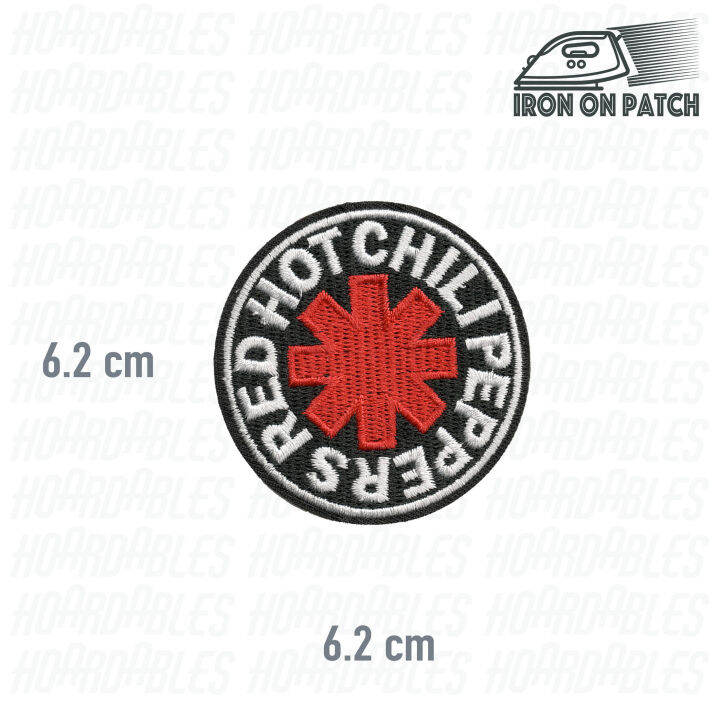 Red Hot Chili Peppers Music Band Iron on DIY Decor Embroidered Patch