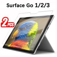 (1-2แพ็ค) กระจกนิรภัยสำหรับ Microsoft Surface Go 1 2 3 10 10.5 2018ฟิล์มแท็บเล็ต2020 2021ป้องกันรอยขีดข่วนปกป้องหน้าจอ