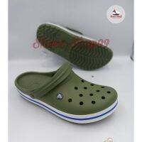 รองเท้าแตะแฟชั่นสไตล์ Crocs Bayaband Slide (Unisex)งานฮิด