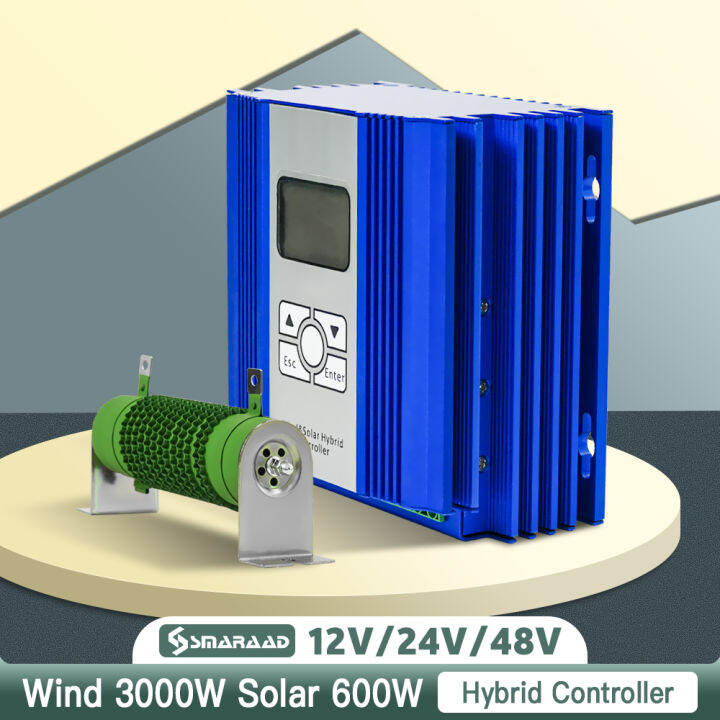 New 3000W Hybrid Controller Super Boost Charging 48V Wind Turbines