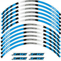 17 "สติ๊กเกอร์ขอบล้ออุปกรณ์เสริมรถจักรยานยนต์สำหรับยามาฮ่า XJ6ผัน2009-2016สติ๊กเกอร์