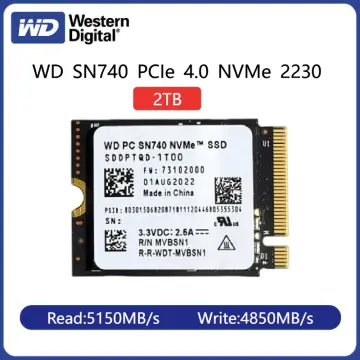 PC SN740 2TB M.2 2230 SSD NVMe PCIe4x4 For Steam Deck ASUS ROG