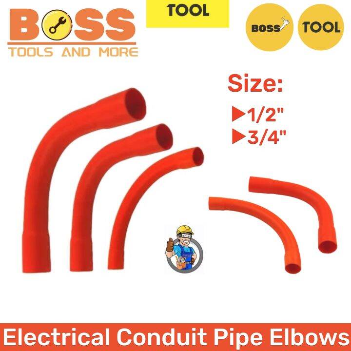 PVC CONDUIT LONG ELBOW 1/2" 3/4" Lazada PH