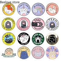 【DT】hot！ Cartoon Brooch Star Alphabet Round Alloy Clothing Accessories Badge Lapel Pin