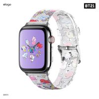 ์์๋NJ จัดส่งฟรี elago BT21 Clear Apple Watch Strap for All Apple Watch series 4, 5, 6, 7, 8, SE, Ultra (สายนาฬิกา)