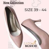 Ladybigshoes M01 รองเท้าส้นสูงหัวแหลม  3 นิ้ว รองเท้าหนังวีแกน หนังไมโครไฟเบอร์ ใส่ไม่พอดีเปลี่ยนไซส์ได้