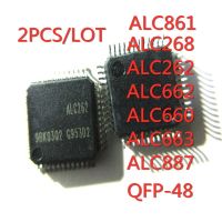 2PCS/LOT ALC268 ALC262 ALC662 ALC660 ALC663 ALC887 ALC861 QFP-48 SMD motherboard chip New In Stock GOOD Quality