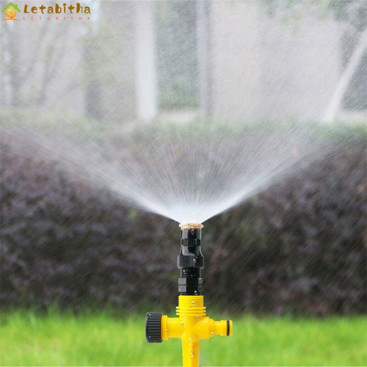 letabitha-ระบบการชลประทานแบบประหยัดน้ำแบบปรับได้3ระดับหมุนได้360องศา-ส่งด่วนอัตโนมัติสำหรับสนามหญ้าลานบ้านในสวน