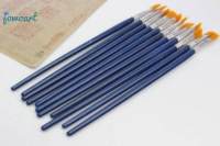 Jowoart 100 ชิ้น/เซ็ต Fine ภาพวาดสีน้ำมันแปรงอะคริลิคภาพวาดภาพวาดเด็กสิ่งแวดล้อมแปรงไนลอนแถวเครื่องเขียนปากกา