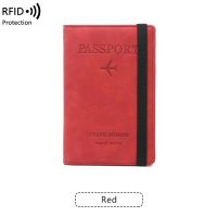 MIYIN Dompet Travel กระเป๋าหนังสือเดินทาง RFID แบบหลายจุดข้ามพรมแดนสำหรับใส่ซิมการ์ดเคสหนังซองใส่หนังสือเดินทางซองใส่หนังสือเดินทาง