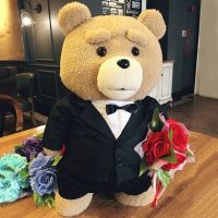 45cm 9 Styles Movie She Teddy Bear Plush Toys in Suit Boy Ted Soft Stuffed Animals Dolls Gift Present Good Qulity Bride in Dress