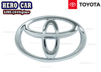 โลโก้ LOGO toyota ติดหน้ากระจังรถยนต์และติดท้ายรถยนต์ toyota ขนาดความยาว15xกว้าง10cm.