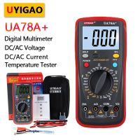 UYIGAO UA78A Plus เครื่องวัดอุณหภูมิมัลติมิเตอร์,10A มัลติมิเตอร์แบบดิจิทัล DC/AC ความต้านทานกระแสแรงดันไฟฟ้า Capacitive