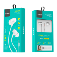 หูฟัง LUOBR Stereo earphones งานแท้เสียงดี รุ่นX6 ของแท้!! ราคาถูก