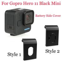 Aluminum Alloy Battery Side Cover for Gopro Hero 11 Black Mini Action Camera Accessories Removable Data Cable Case Drop Protect