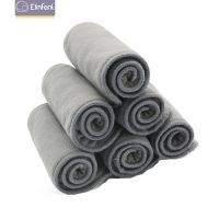 10Pcs Quality Baby Nappies Bamboo Charcoal Liner Nappy Diaper Insert 2+2Layers Bamboo Charcoal For Baby Cloth Diaper