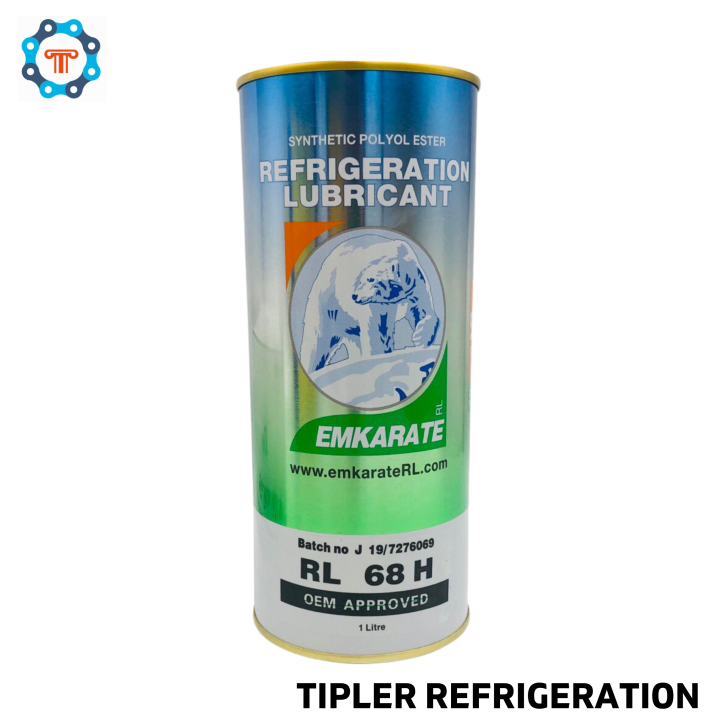 Emkarate RL68H (1Liter) refrigeration oil R134a / R404 / R407 / R410a