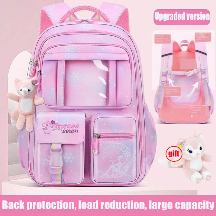 Upgraded version Girls Backpack Elementary School Backpacks for Girls