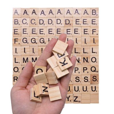100Pcs English Alphabet Letters Number Digtal Wooden Embellishments For Crafts Table Decor Baby Early Education Learning Tool Artificial Flowers  Plan