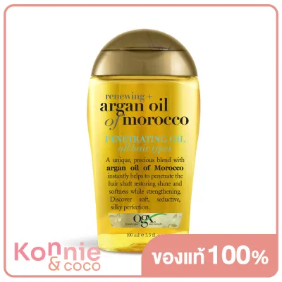 โอจีเอ็กซ์ ออยบำรุงผม OGX Renewing+ Argan Oil of Morocco Extra Penetrating Oil 100ml