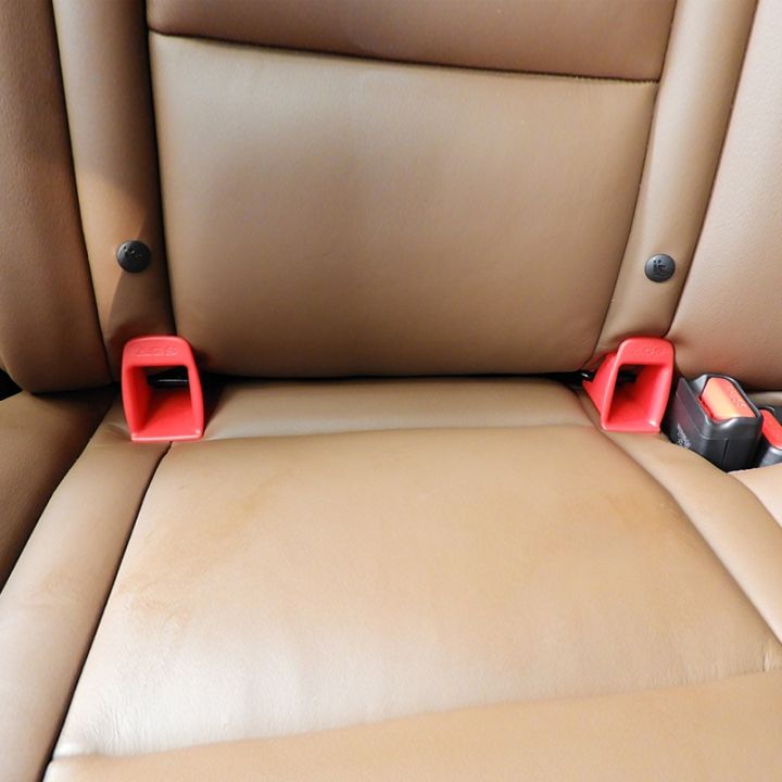 1คู่ที่นั่งเด็กทารกในรถยนต์-isofix-สลักเข็มขัดเชื่อมต่อร่องนำรถเด็กอุปกรณ์เสริมที่นั่งภายในความปลอดภัยคุณภาพสูงขายดี