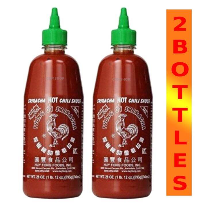 Huy Fong Sriracha Chili Sauce 28oz (2 bottles) Lazada PH
