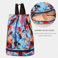 Swimming bag gym bag dry and wet separation men and women sports yoga waterproof beach travel swimsuit storage backpack