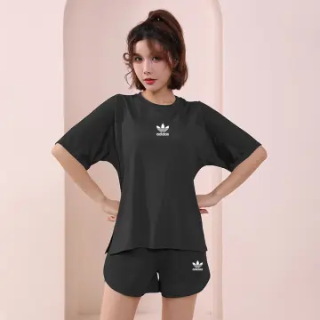 2 Piece Buttery Soft Nylon Yoga Short Sets Women Sportswear