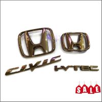 อุปกรณ์เสริมรถยนต์ Honda หน้าหลัง Civic i vtec สีทางสำหรับรถ Honda Civic ปี 2006 ถึง 2011 ทั้งหมด 1 ชุด 4 ตัว**มาร้านนี่จบในที่เดียว****ครบจบในร้านเดียว**