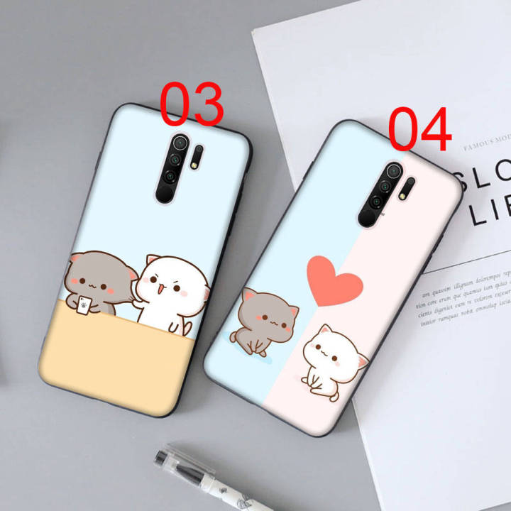 chibi-cats-อ่อนนุ่ม-ซิลิโคน-เคสโทรศัพท์-หรับ-iphone-xr-7-6s-6-11-5s-xs-5-8-se-max-plus-x-pro-black-ปก