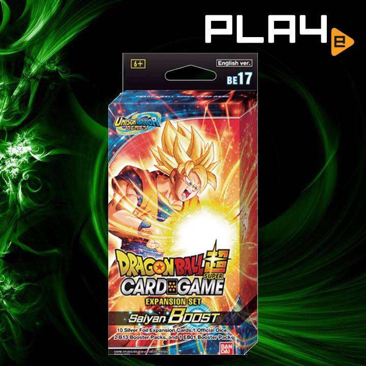 Bandai Dragonball Expansion Set Be17 Saiyan Boost 