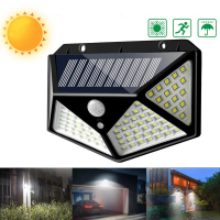 120 LED 1200LM Solar Light Outdoor Solar Lamp Powered Sunlight Waterproof PIR Motion Sensor Light for Garden Decoration