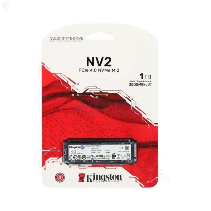 ลด-50-พร้อมส่ง-kingston-1-tb-ssd-เอสเอสดี-m-2-pcie-4-0-nv2-snv2s-1000g-nvme-ขายดี