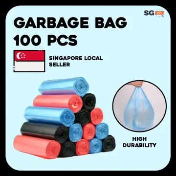 Large Garbage Bag 80 L Household Commercial Black Thickened Point