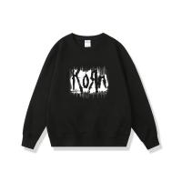 America Rock Band Korn Print Sweatshirt Man Vintage Long Sleeve Pullover Unisex Casual O-collar Hip Hop Oversized Sweatshirts Size XS-4XL