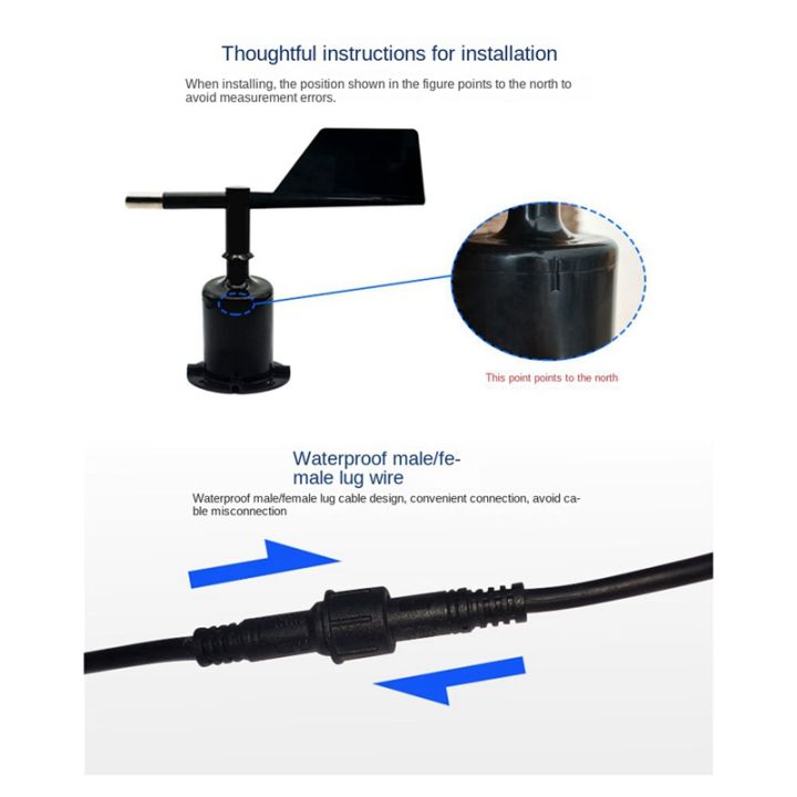 30m-s-polycarbon-wind-speed-direction-sensor-black-wind-speed-direction-sensor-polycarbonate-wind-speed-direction-sensor-weather-station-outdoor-3-cup-anemometers-sensor-output-0-5v