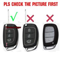 New prodects coming AX For Hyundai Creta I10 I20 Tucson Elantra Santa Fe 2016 2017 2018 3 Button Silicone Car Remote Flip Key Fob Shell Cover Case