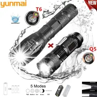 sell well feytu308 - / ยอมรับ Dropshipping โปรโมชั่นแบบพกพา Led ยุทธวิธี Q5 1800lm ไฟฉาย Led T6 Zoomable Lante ไฟฉาย Led Ultra Bright Light ของขวัญ